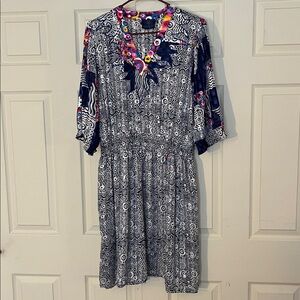 Colorful Patterned Dress